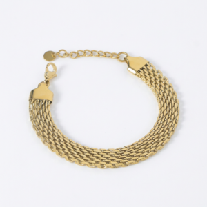 GoldenWeave Bracele