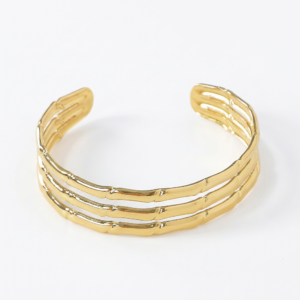 Triptych Bamboo Bracelet