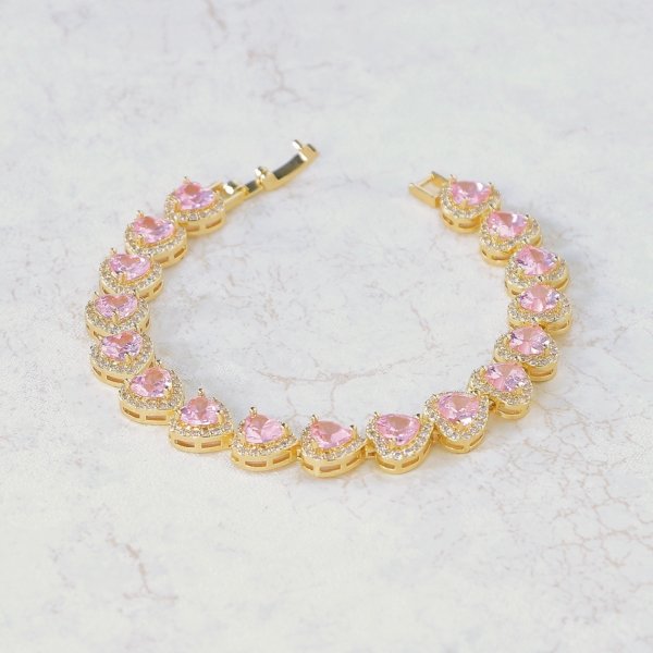 Lumière Heart Éclat Bracelet