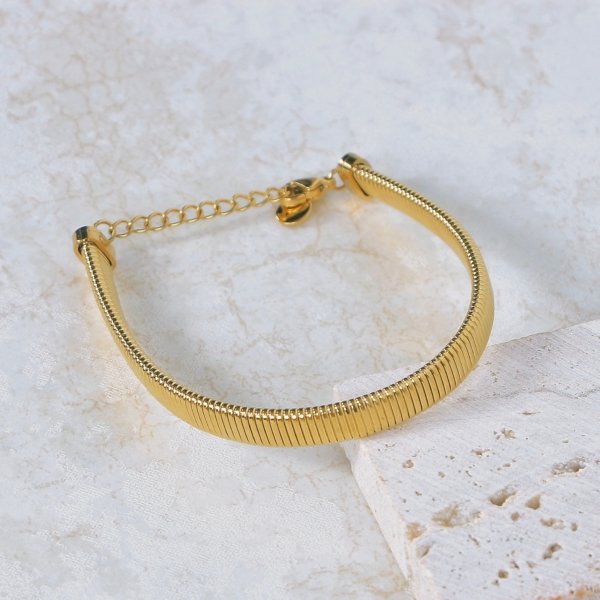 Golden Flow Bracelet