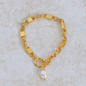 Golden Flow Bracelet