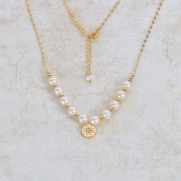 Octa Nocturne Pearl Necklace