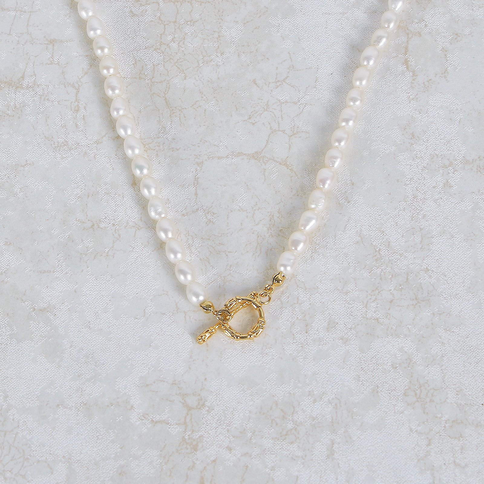 Arabesque Pearl Vine Necklace