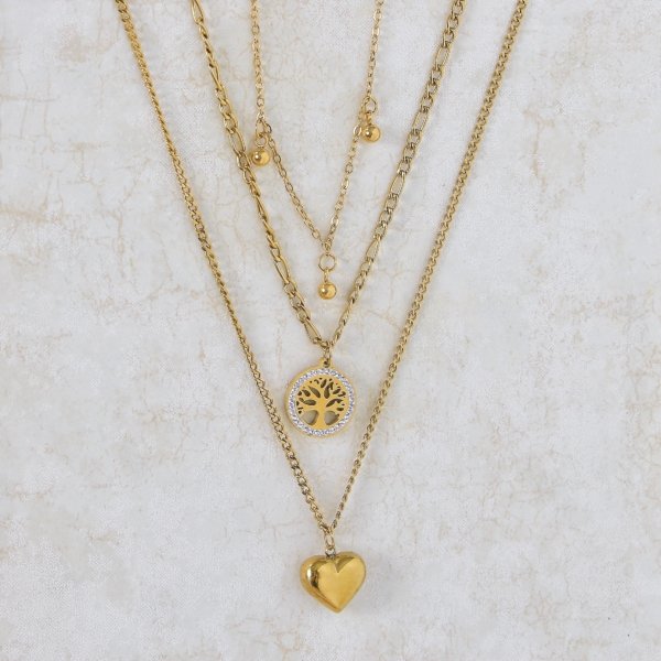 Heart & Roots Necklace