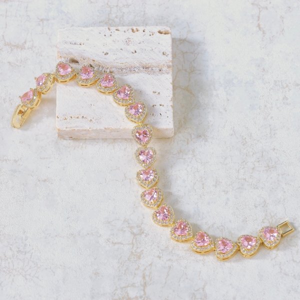 Lumière Heart Éclat Bracelet