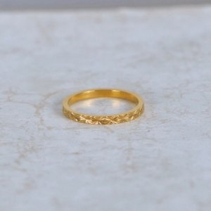 Golden Bloom Ring