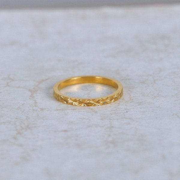 Golden Bloom Ring