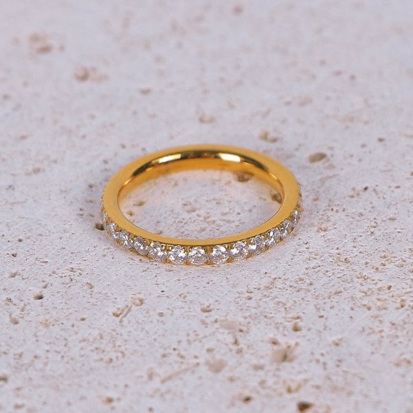 Starlight Eternity Ring