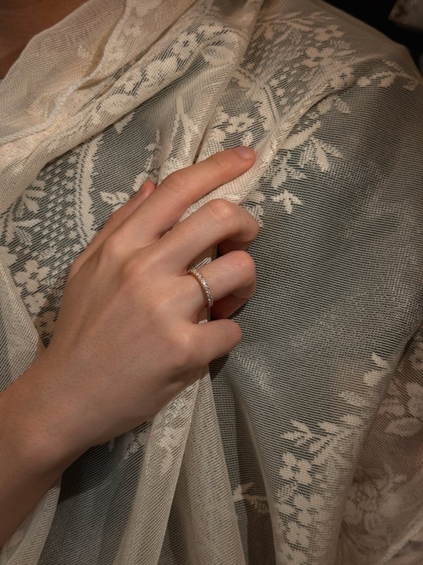 Starlight Eternity Ring