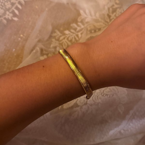 Golden Flow Bracelet