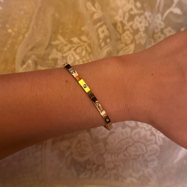 Decagon Diamond Bracelet